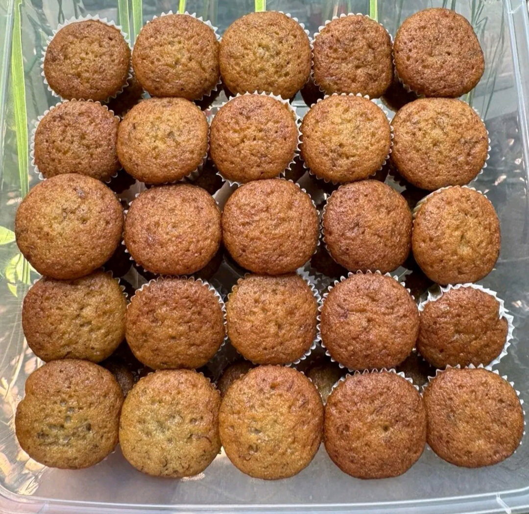 Bite Size Banana Cake 50PC (Plain)_0
