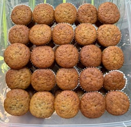 Bite Size Banana Cake 50PC (Plain)