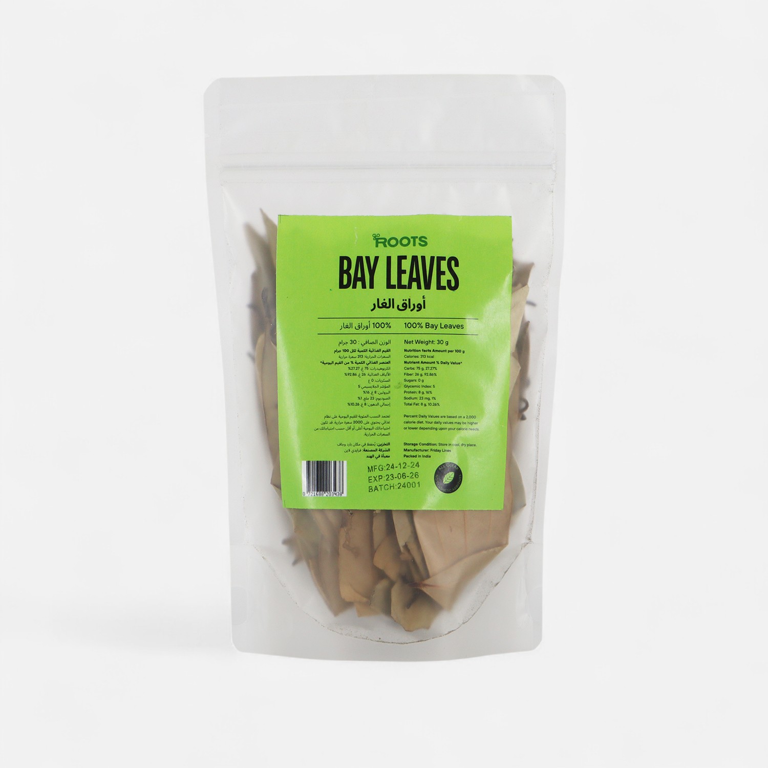 Roots Bay Leaves 30g_0