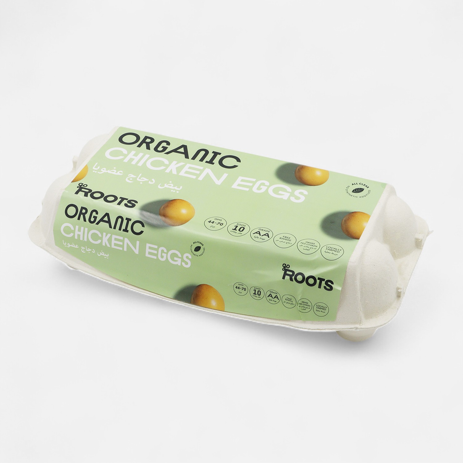 Roots Organic Chicken Eggs 10pc_1