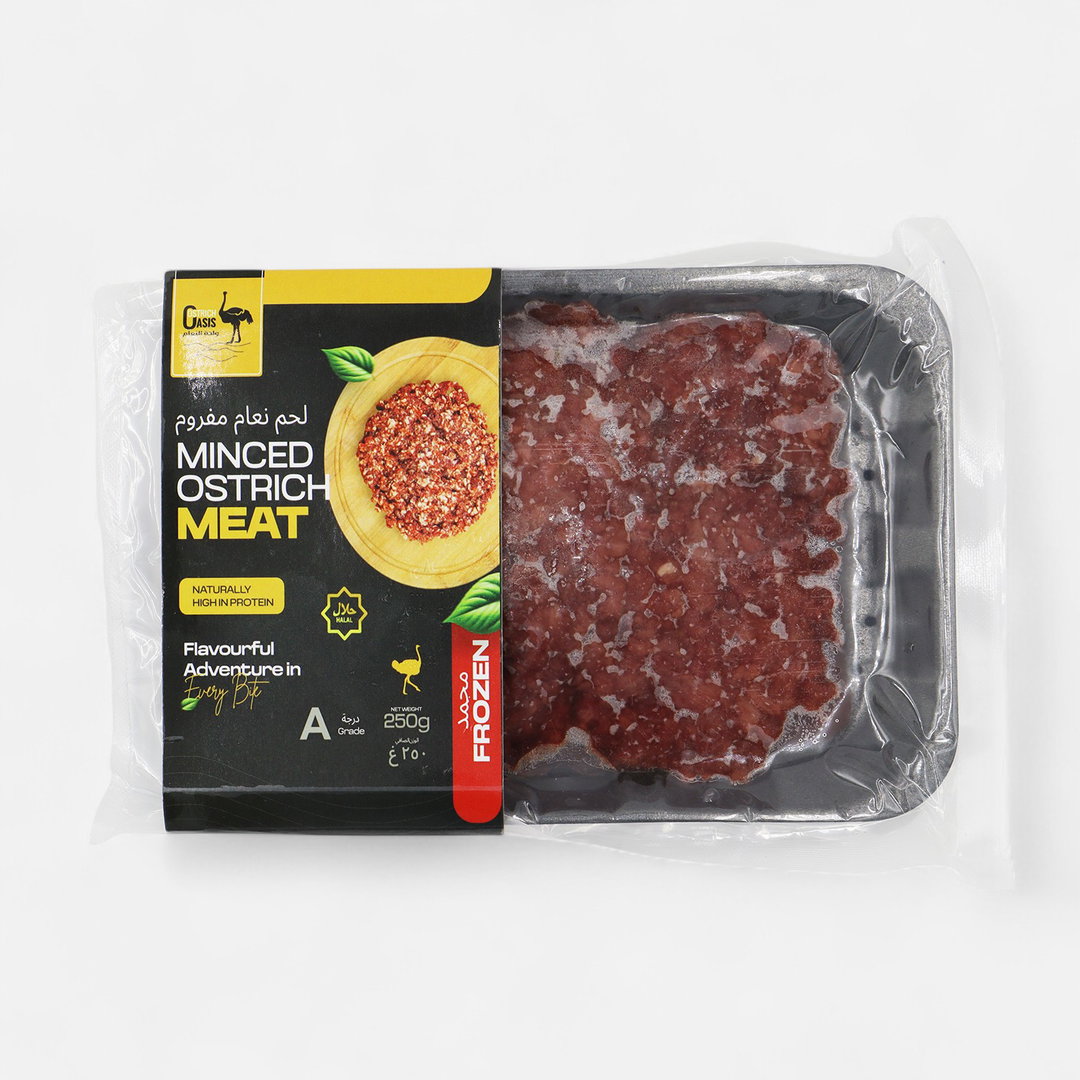 Ostrich Oasis Ostrich Mince 250g UAE