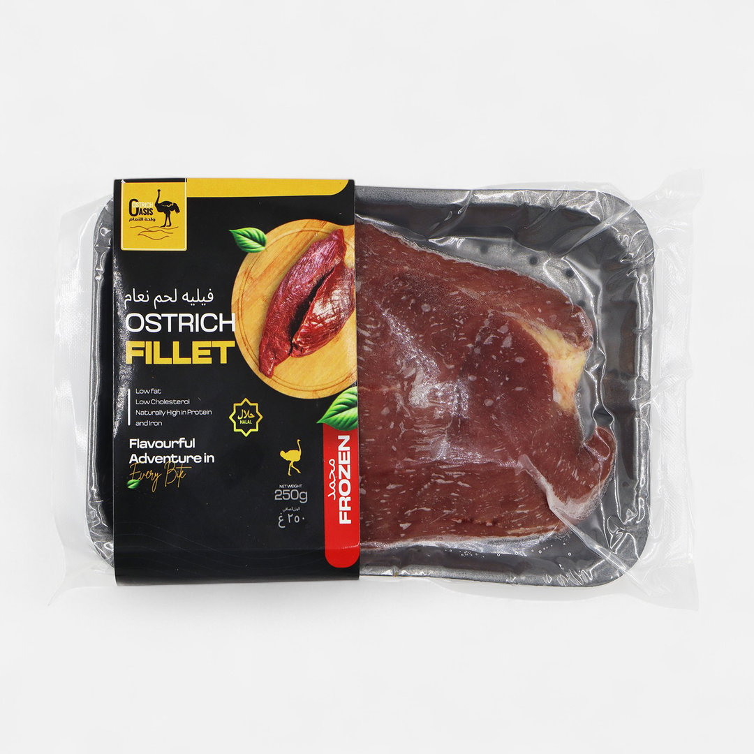Ostrich Oasis Ostrich Fillet 250g UAE
