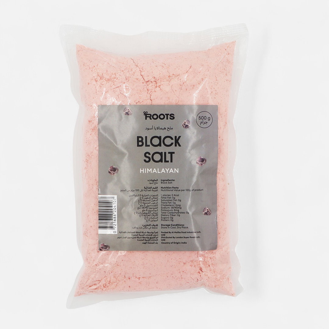 Roots Himalayan Natural Black Salt 500g