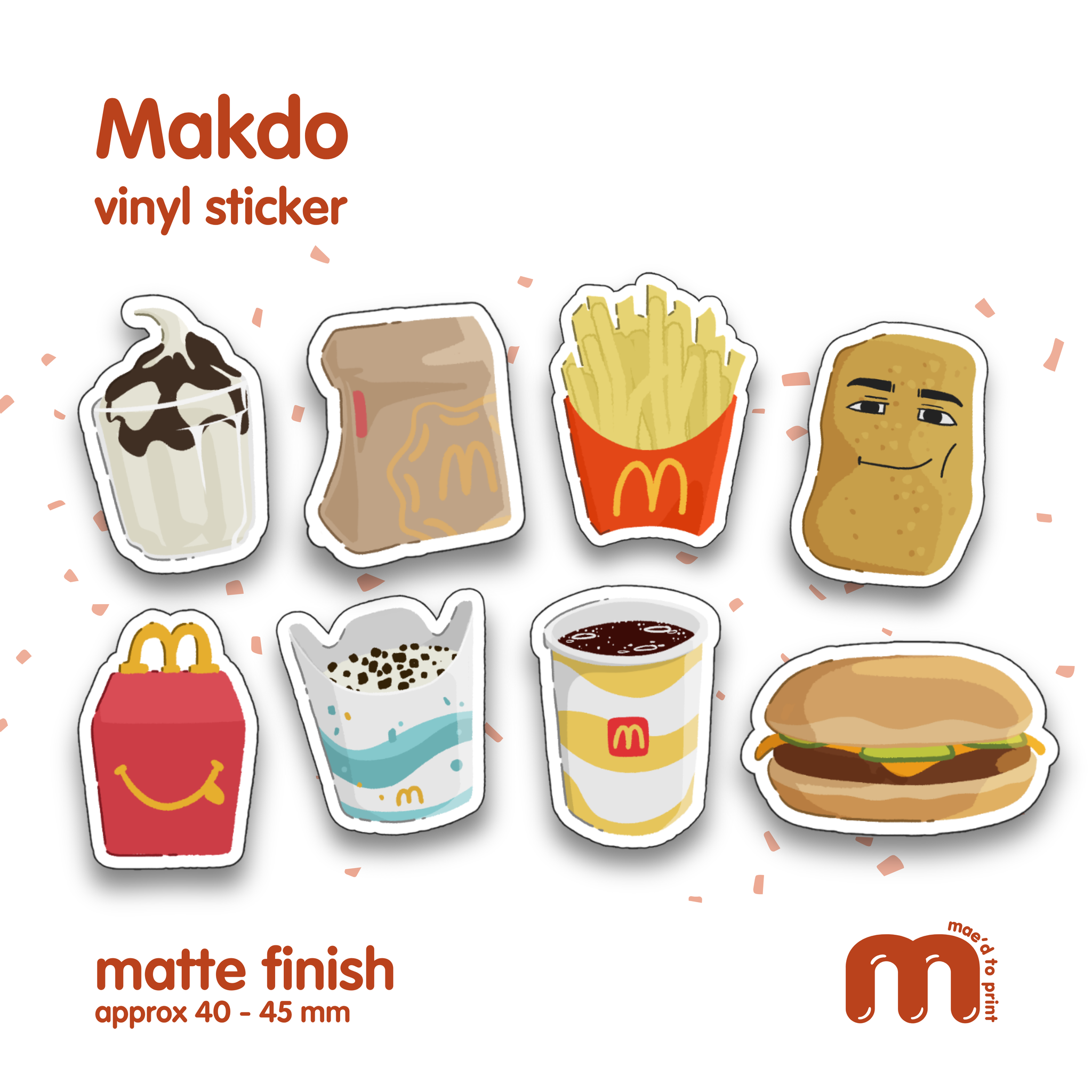 Makdo Sticker Set_0