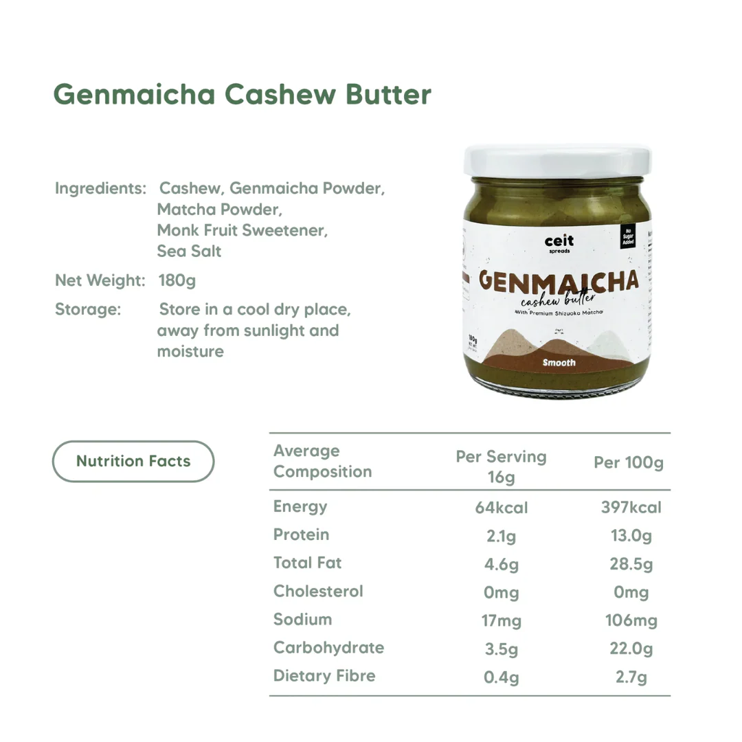 CEIT SPREADS Cashew Butter 180g_3