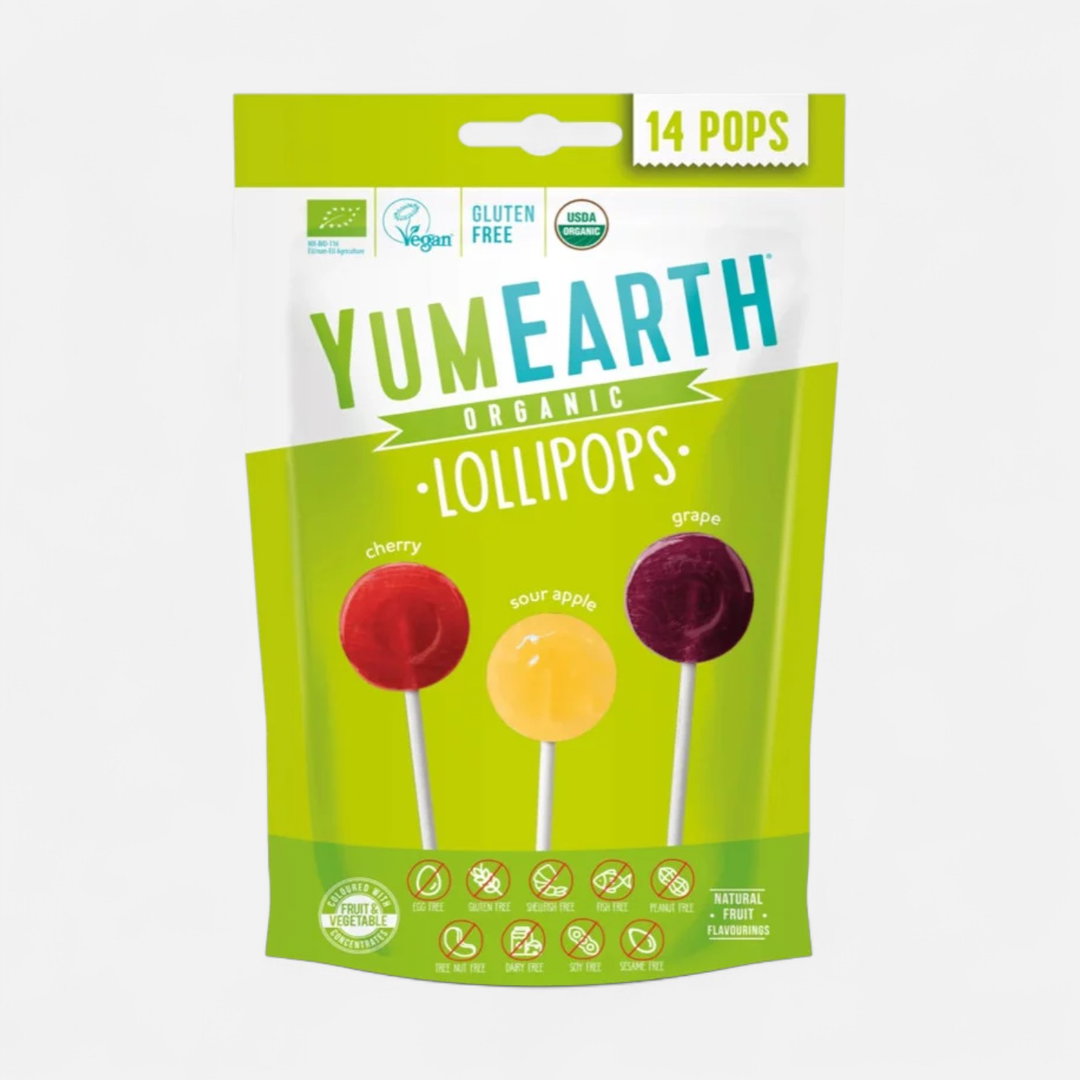 Yum Earth Organic Sour Pops 14 Pcs 87g