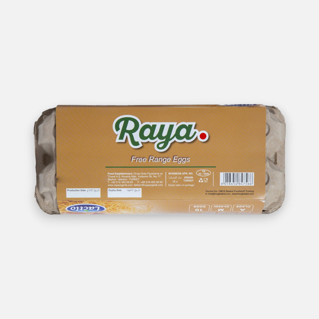Lactio Raya Free Range Egg 10 Pcs