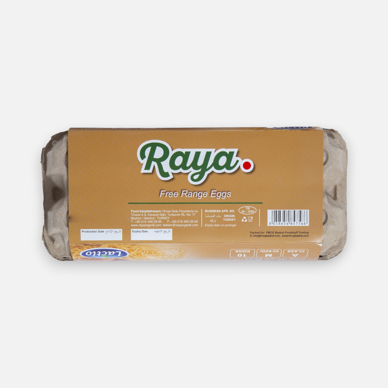 Lactio Raya Free Range Egg 10 Pcs_0