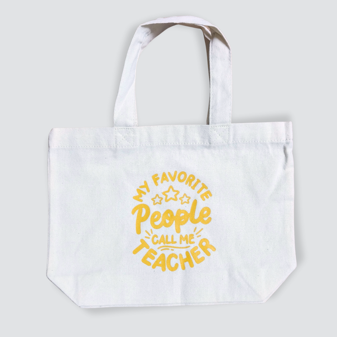 Mini Tote Bag - Call Me Teacher_0