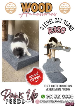 Cat Scratching Post (3 Level)