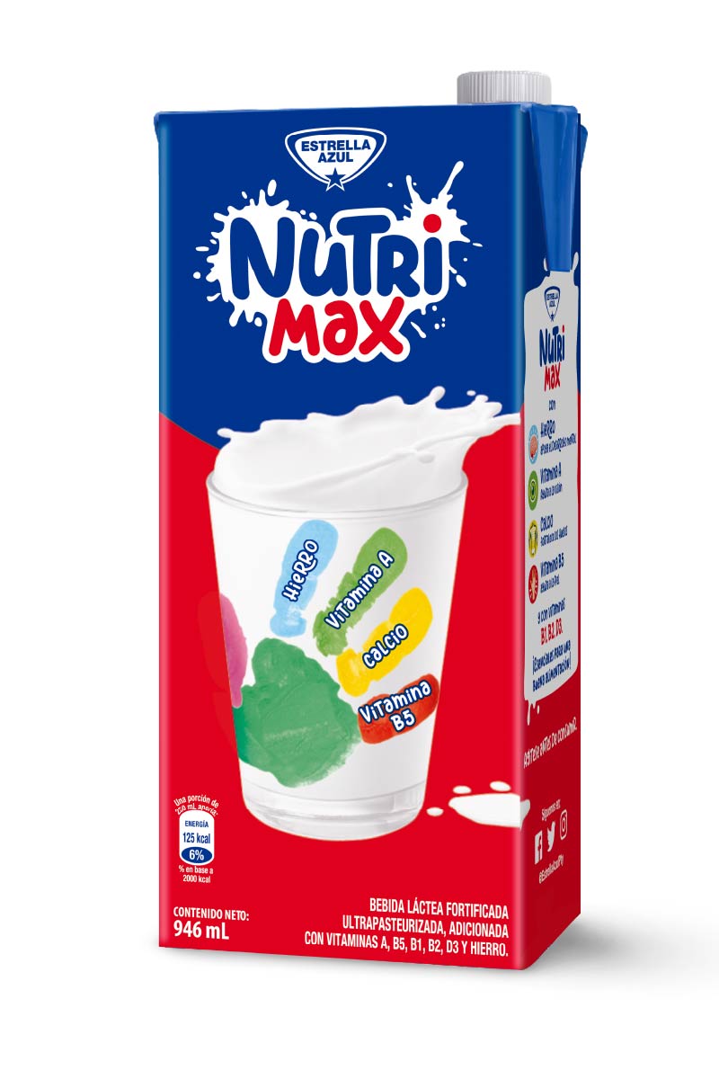 Leche Nutri Max Estrella Azul 