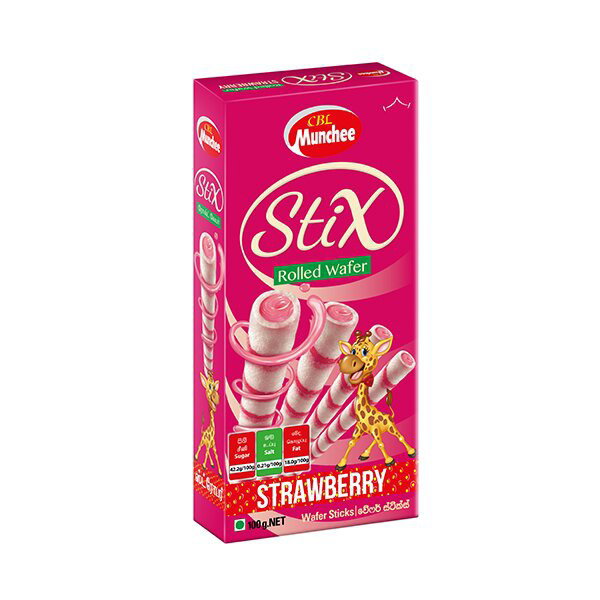 Munchee Stix Rolled Wafers  100g_0