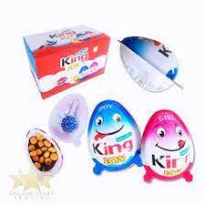 King Egg Chocolate Biscuit Boy/Girl 15g