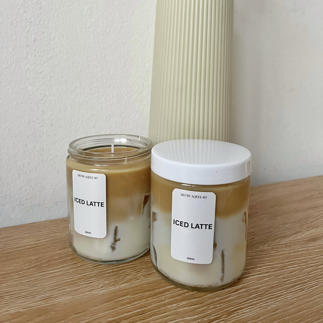 Mini Iced Latte Candle
