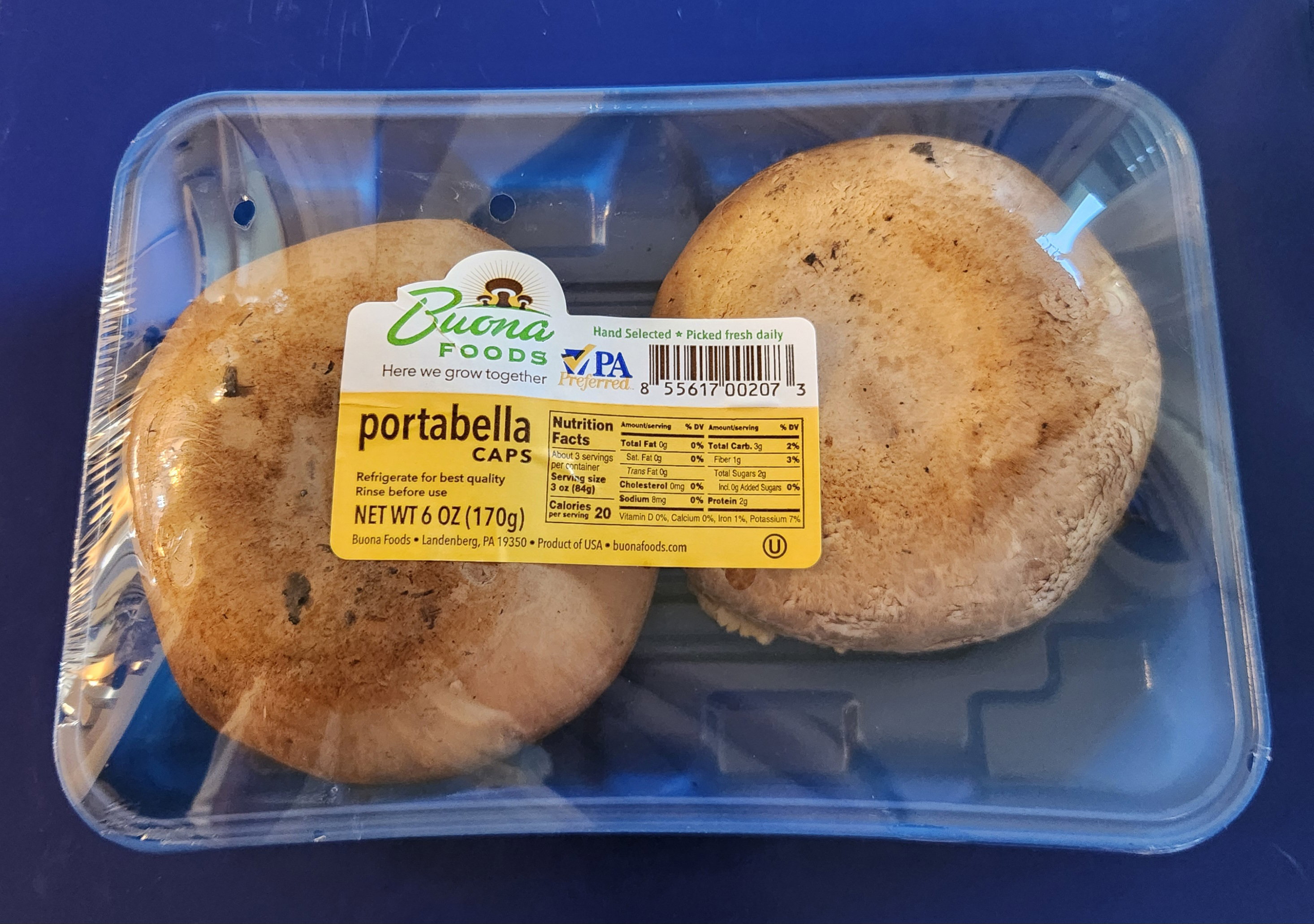 Portabella Caps