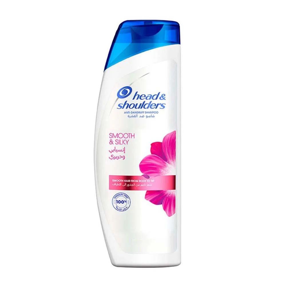 Head & shoulders Smooth & 400 ml - هيد اند شولدرز انسيابي وحريري  400 مل_0