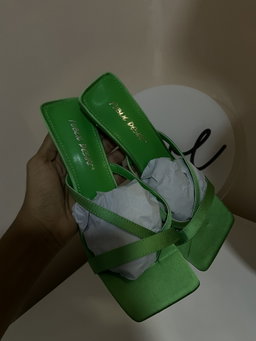 Satin Mules