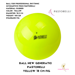 PASTORELLI | Ball 18 CM Pastorelli Yellow New Generation-FIG    