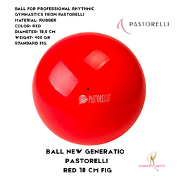 PASTORELLI | Ball 18 CM Pastorelli Red New Generation-FIG    