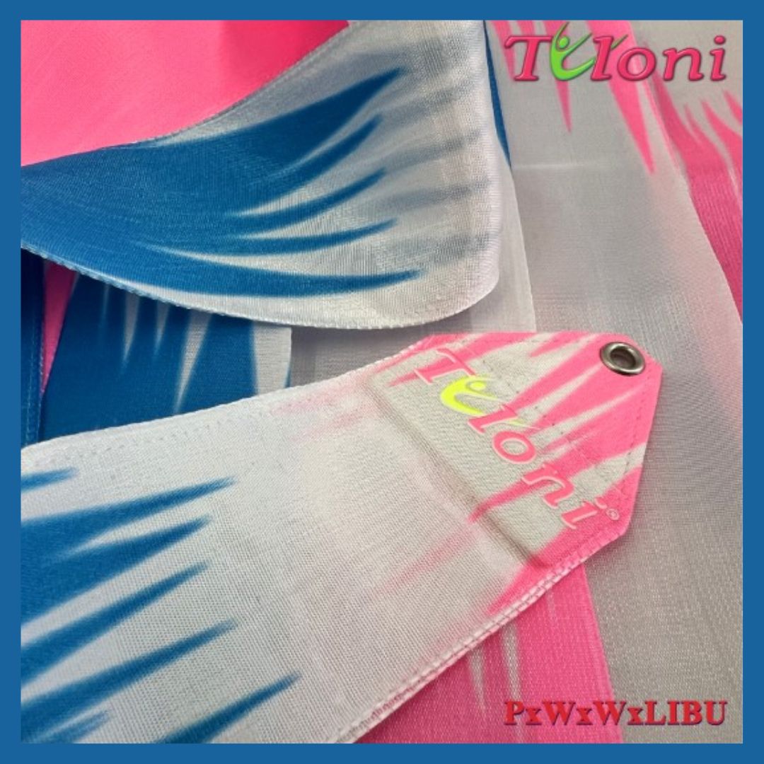 TULONI | Ribbon Tuloni  mod. Zig-Zag col. Pink-White-White-Lt.Blue -5M_2