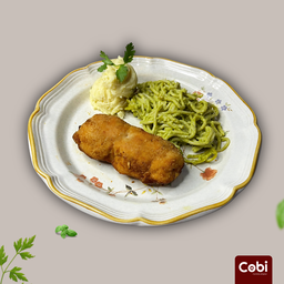 PECHUGA DE POLLO  A LA CORDON BLUE