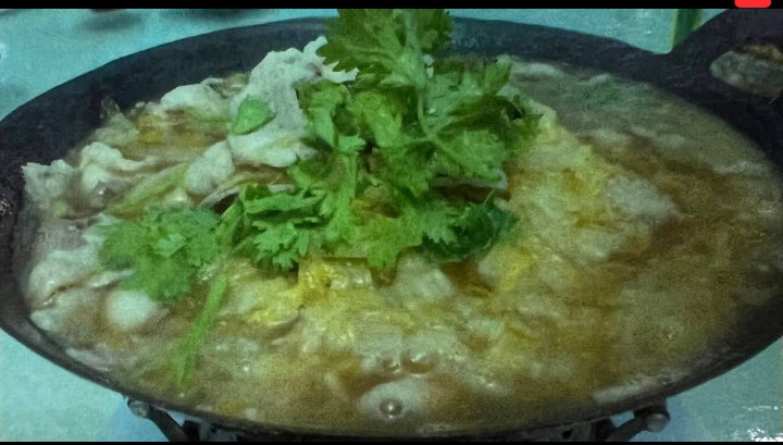 Soupe du mouton au chou marine _0
