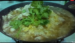Soupe du mouton au chou marine 