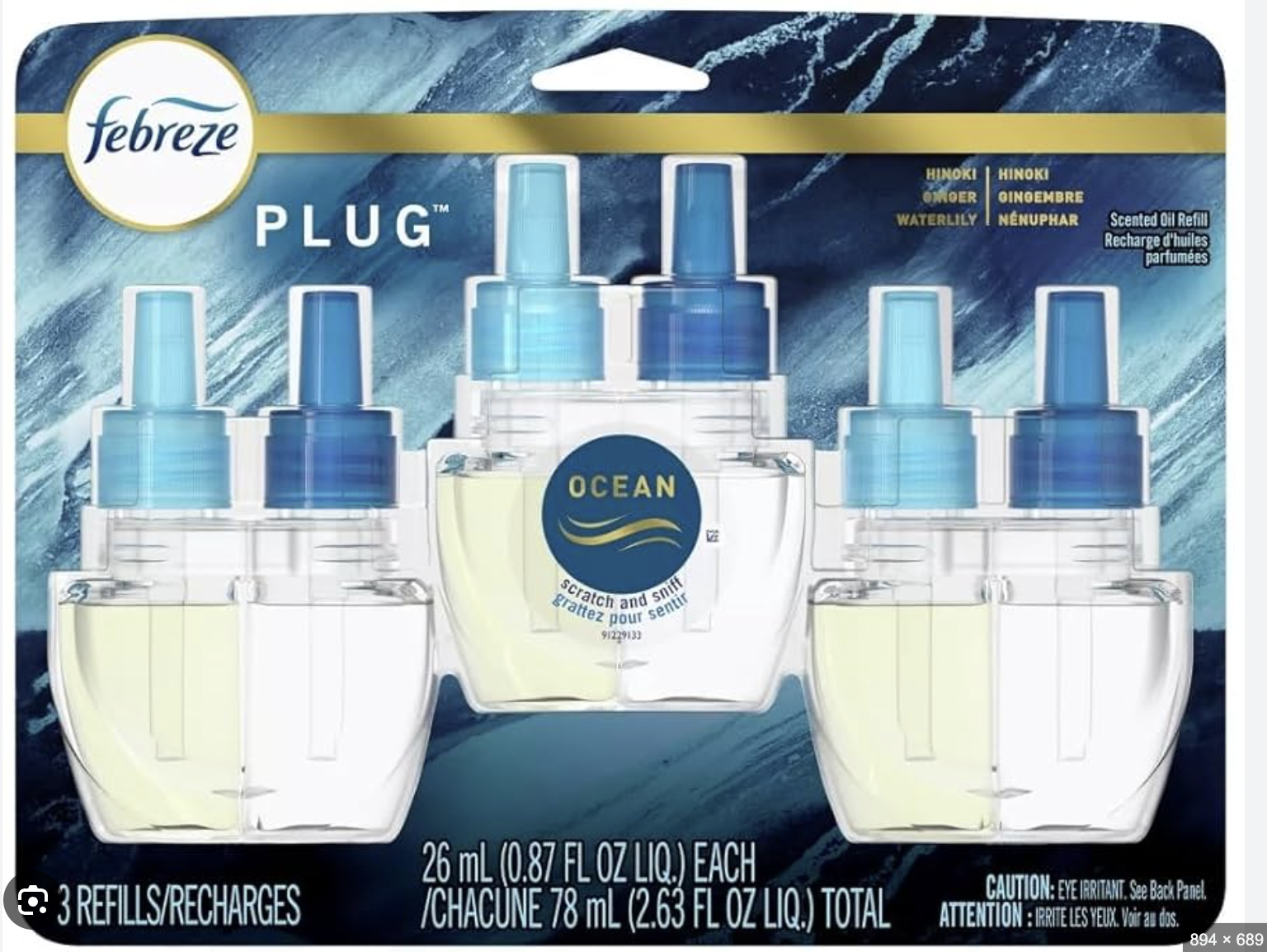 Febreze  Plug-in Refills, 3 Pack_2