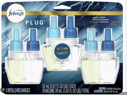 Febreze  Plug-in Refills, 3 Pack