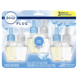 Febreze  Plug-in Refills, 3 Pack