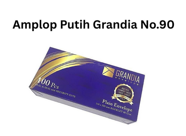 Amplop Putih No. 90 Grandia