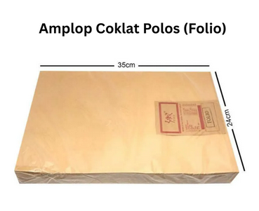 Amplop Coklat Folio (F4)_0