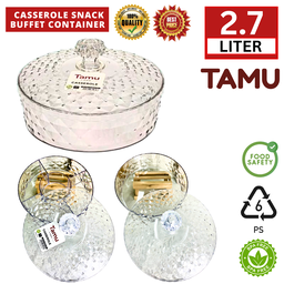 TAMU CASSEROLE SNACK BUFFET CONTAINER (BEKAS KASEROL)