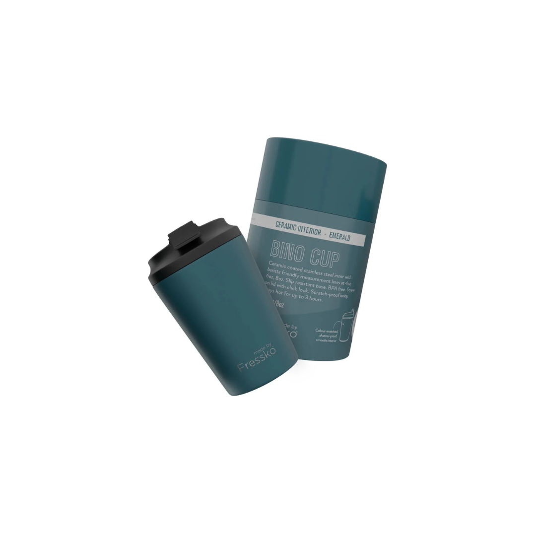 FRESSKO Ceramic Reusable Cup | Bino 8oz_5