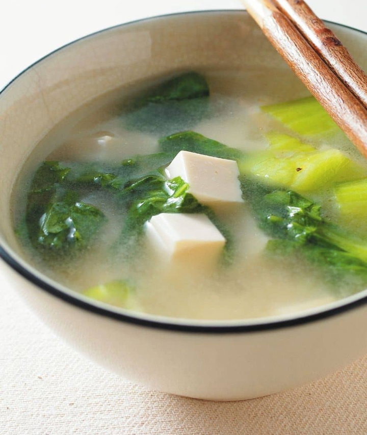 Soupe de légume et tofu