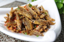 Petits poissons frits 