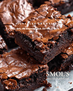 Signature Sea Salt Dark Chocolate Brownie