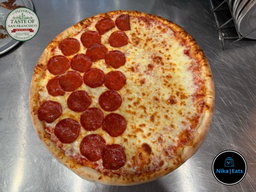 Pizza Mixta Pepperoni y 4 Quesos