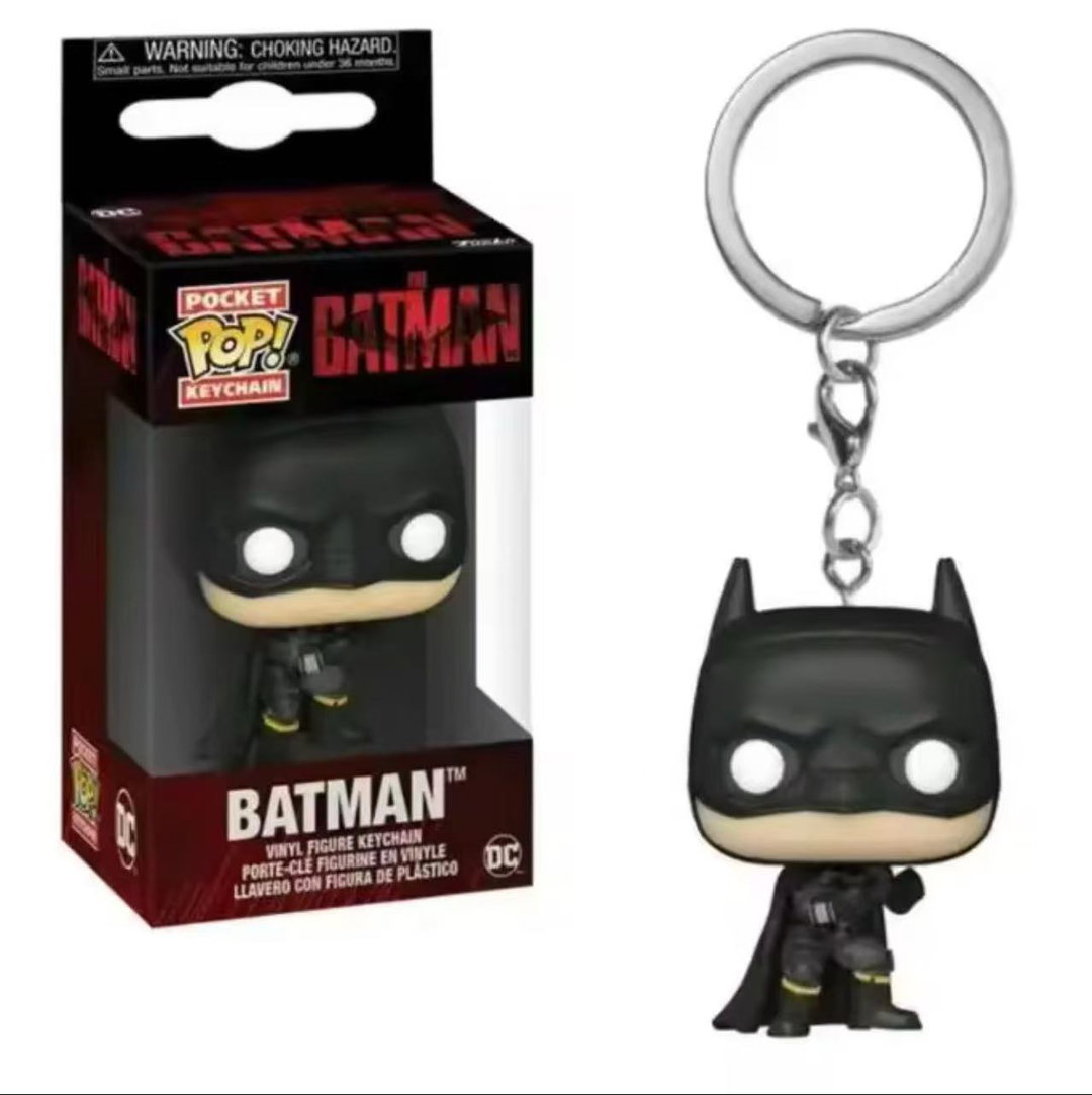 BATMAN / HARLEY QUINN / JOKER FUNKO POP KEYCHAIN