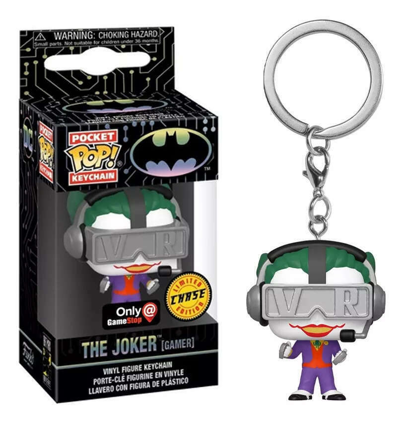 BATMAN / HARLEY QUINN / JOKER FUNKO POP KEYCHAIN_4