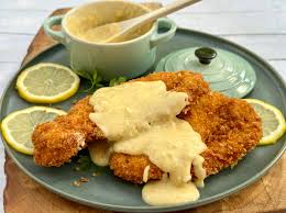 Cheddar Melt Chicken Schnitzel 