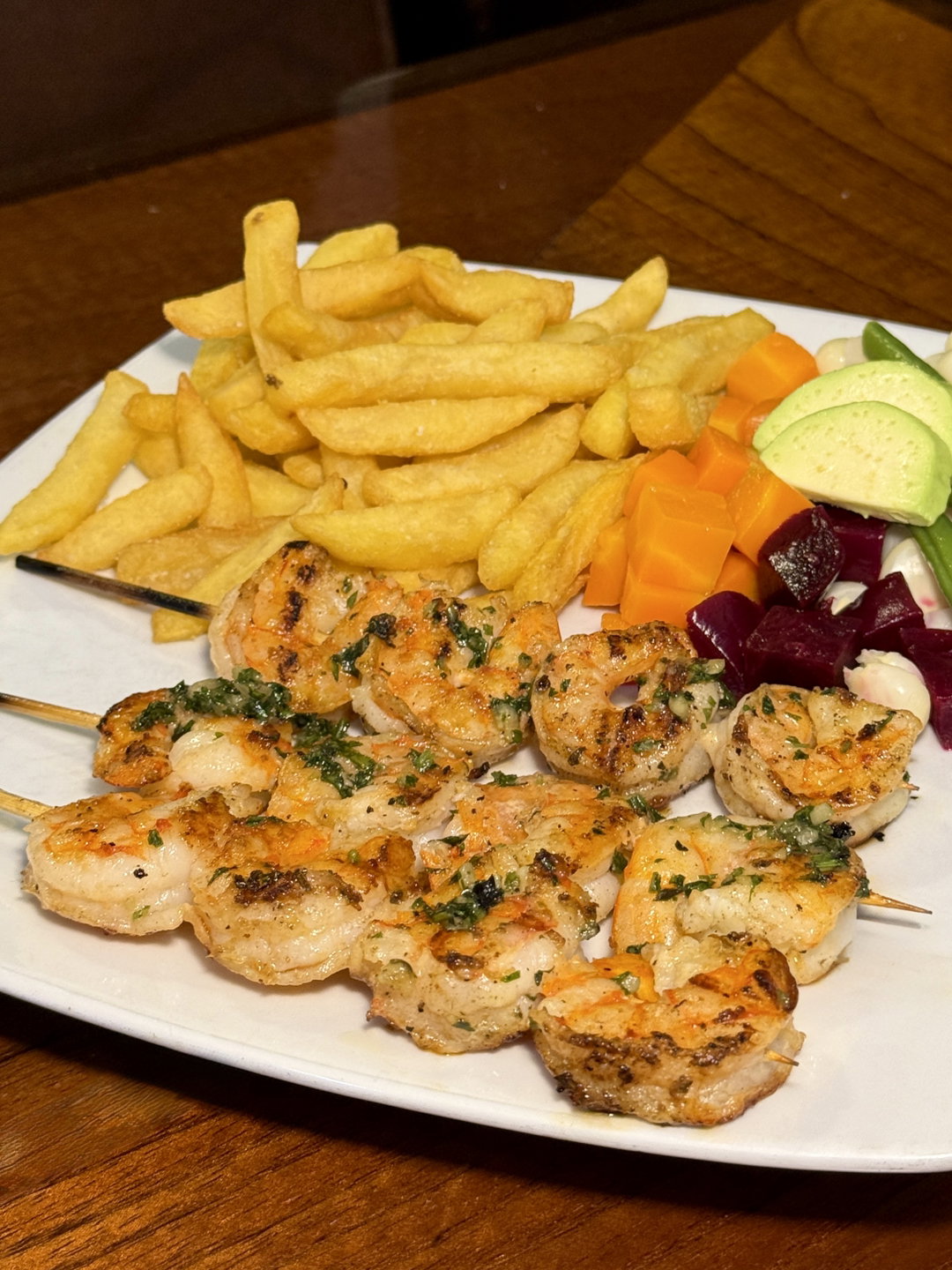 Langostinos a la Parrilla