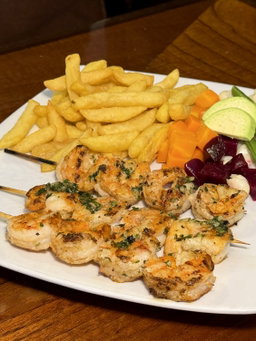 Langostinos a la Parrilla