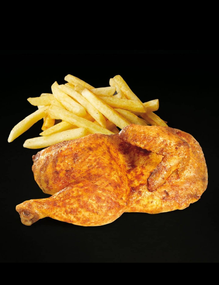 1/2 poulet et frites _0