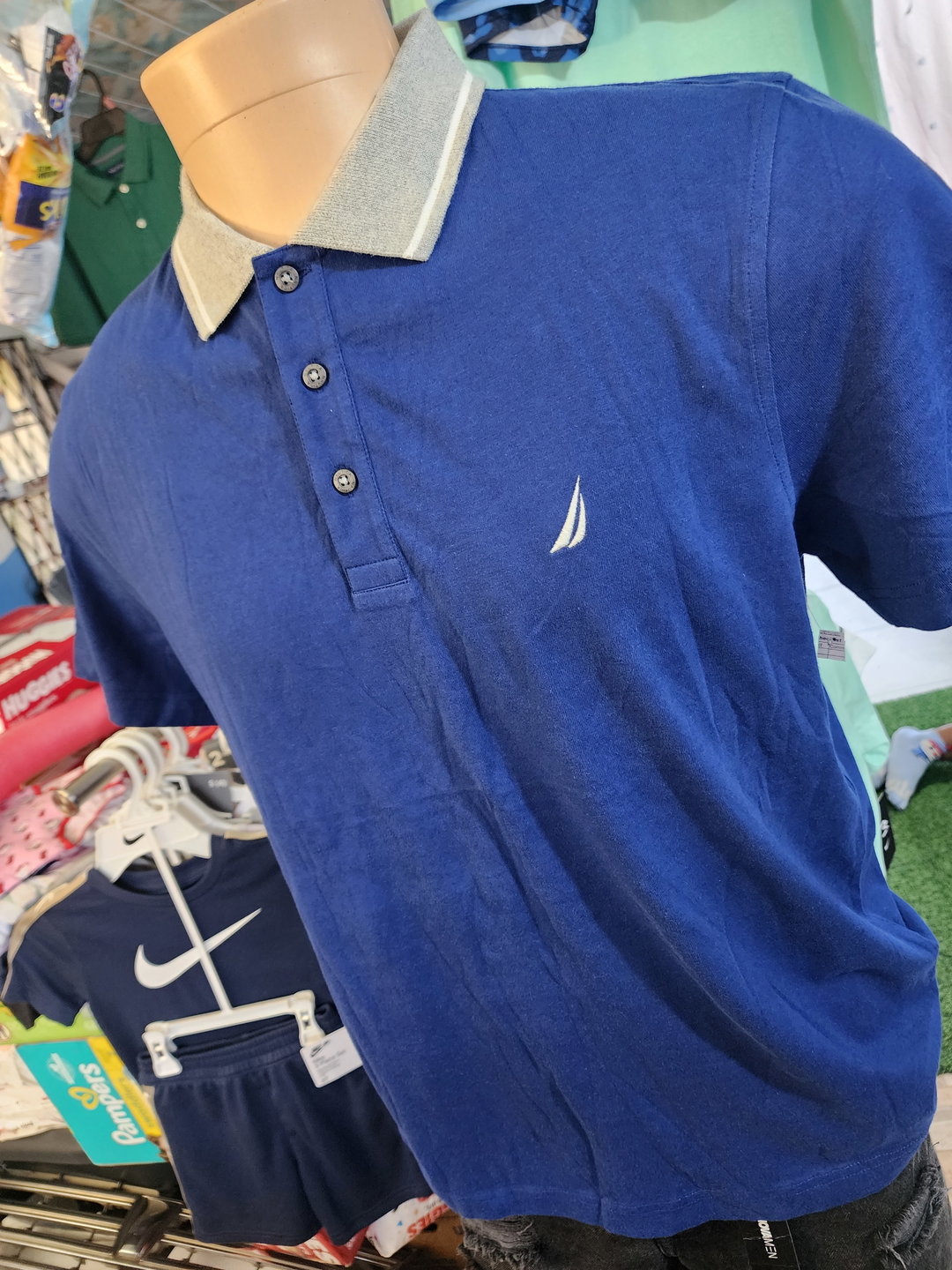Nautica Men authentic polo tees Navy blue 💙 