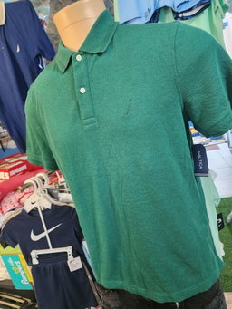 Nautica Men authentic polo tees Green 💚 