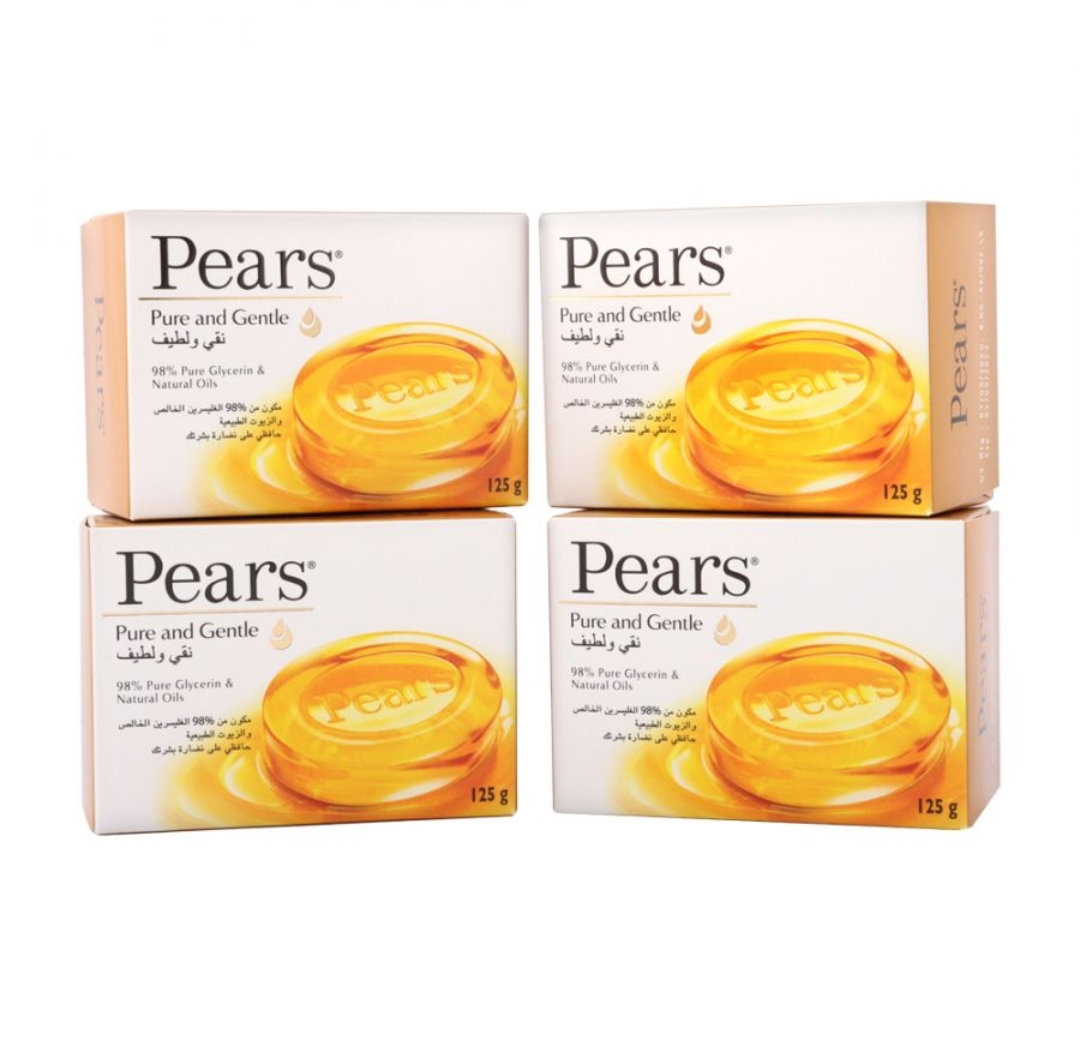 Pears soap pack of 4* 100 g
