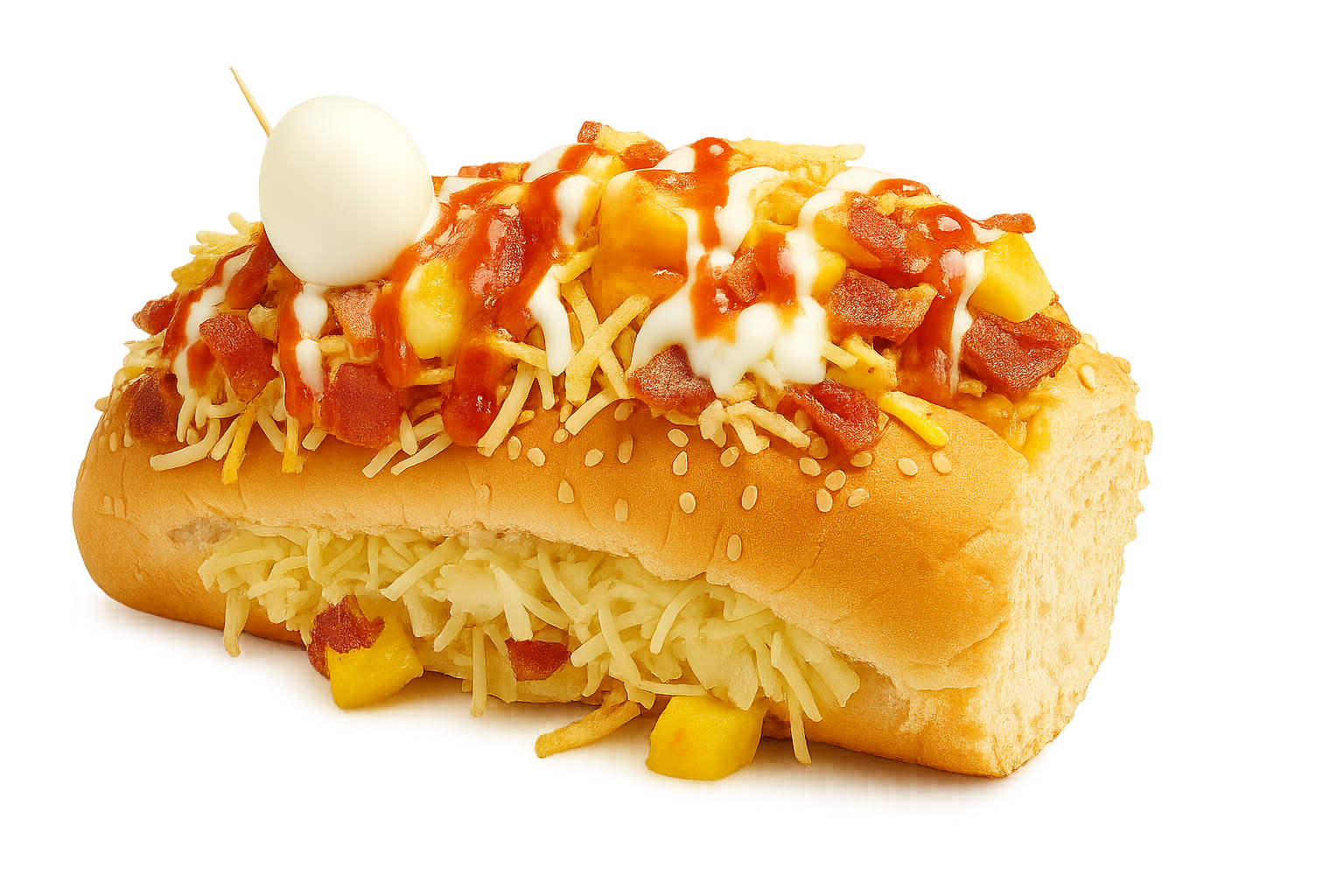 Perro Caliente Hawaiano_0
