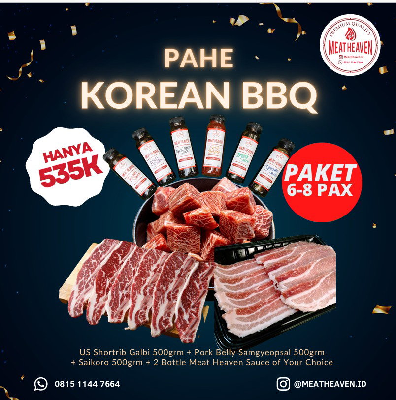 Paket Hemat Korean BBQ
