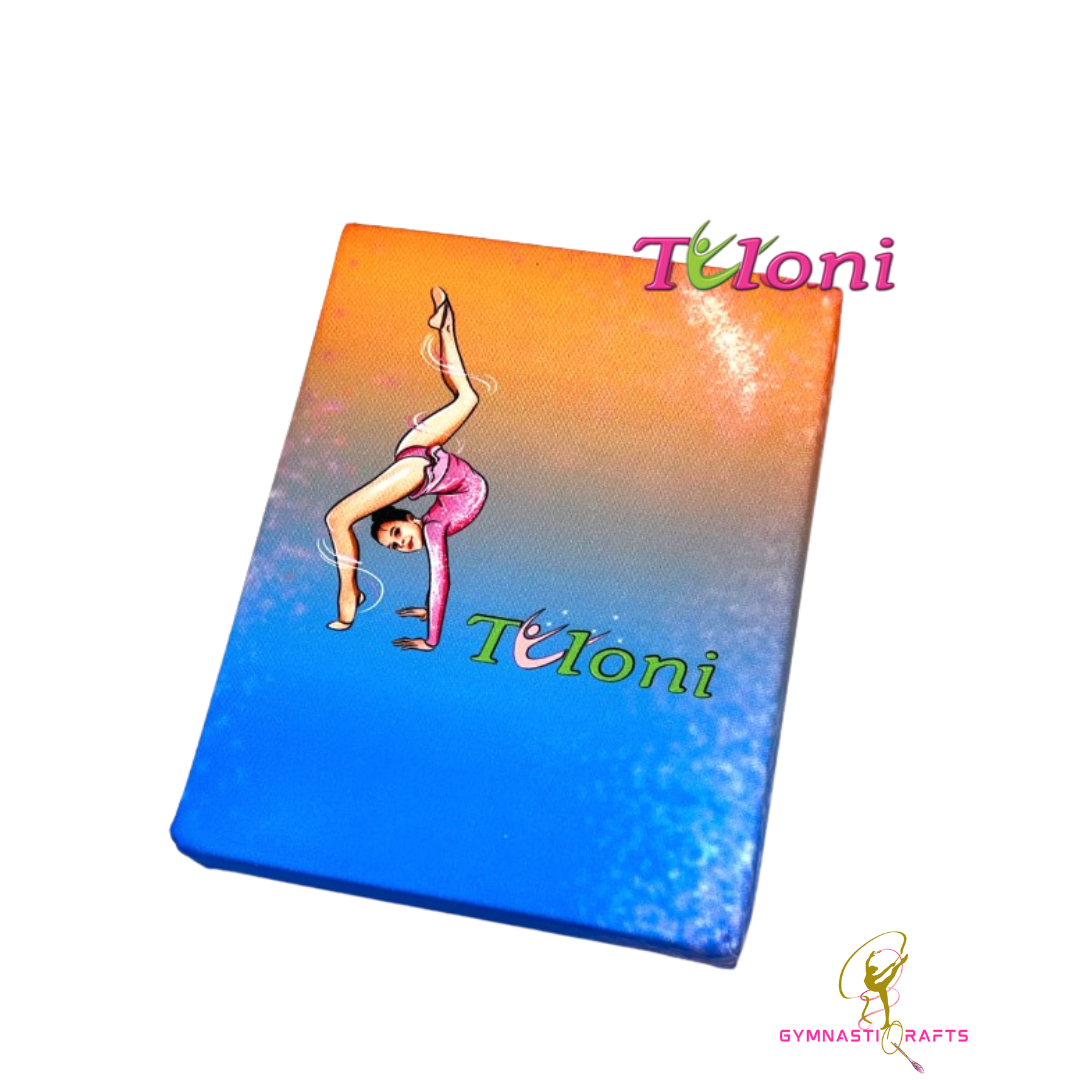 TULONI| Protection RG Cushion Tuloni mod. Nika s. 22x 17 cm col. Blue x Orange